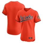 Johmsee B.Orioles Orange Limited Elite Home Game Blank Player Stitched Jerseys