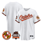 Johmsee B.Orioles White 30th Anniversary of 2131 Home Game Blank Player Stitched Jerseys