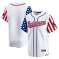 Johmsee B.Orioles White Independence Day Vapor Premier Limited Home Game Blank Player Stitched Jerseys