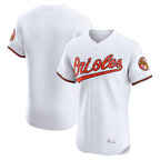 Johmsee B.Orioles White Limited Elite Home Game Blank Player Stitched Jerseys