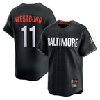 Johmsee B.Orioles #11 Jordan Westburg Player Black City Connect Limited Home Game Stitched Jerseys