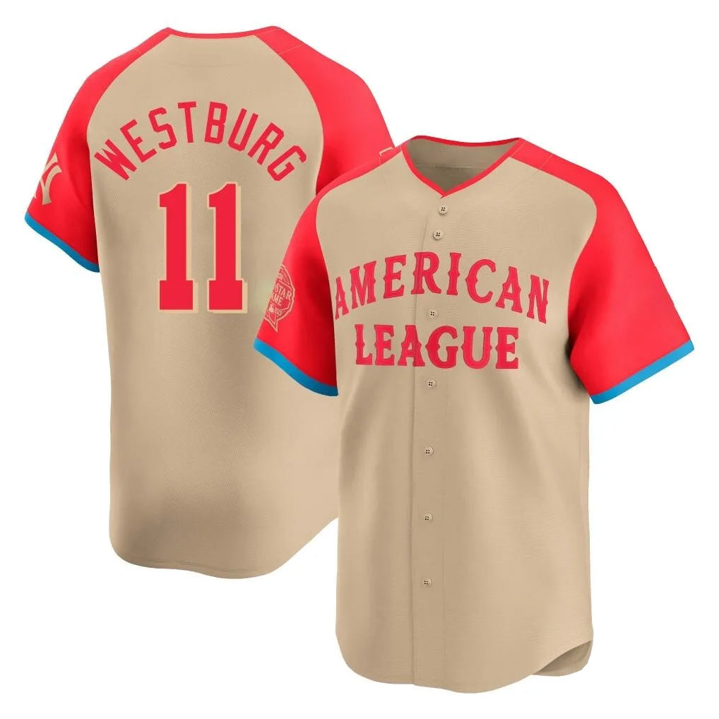 Johmsee B.Orioles #11 Jordan Westburg Player Cream American League All-Star Limited Home Game Stitched Jerseys