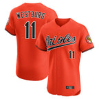 Johmsee B.Orioles #11 Jordan Westburg Player Orange Limited Elite Home Game Stitched Jerseys