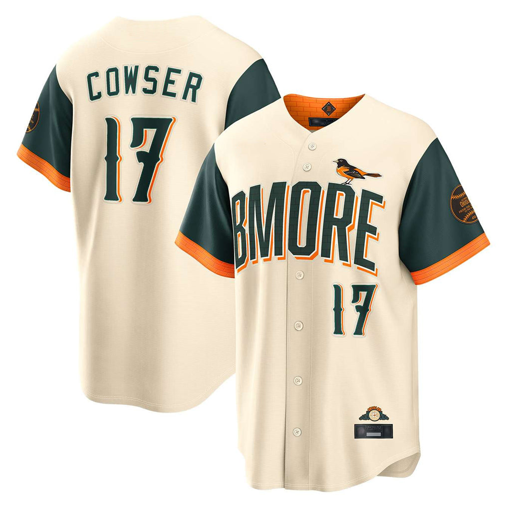 Johmsee B.Orioles #17 Colton Cowser Player Cream 2026 City Connect Home Game Stitched Jerseys