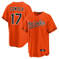 Johmsee B.Orioles #17 Colton Cowser Player Orange Home Game Stitched Jerseys