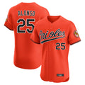 Johmsee B.Orioles #25 Pete Alonso Player Orange Limited Elite Home Game Stitched Jerseys