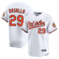 Johmsee B.Orioles #29 Samuel Basallo Player White Limited Home Game Stitched Jerseys
