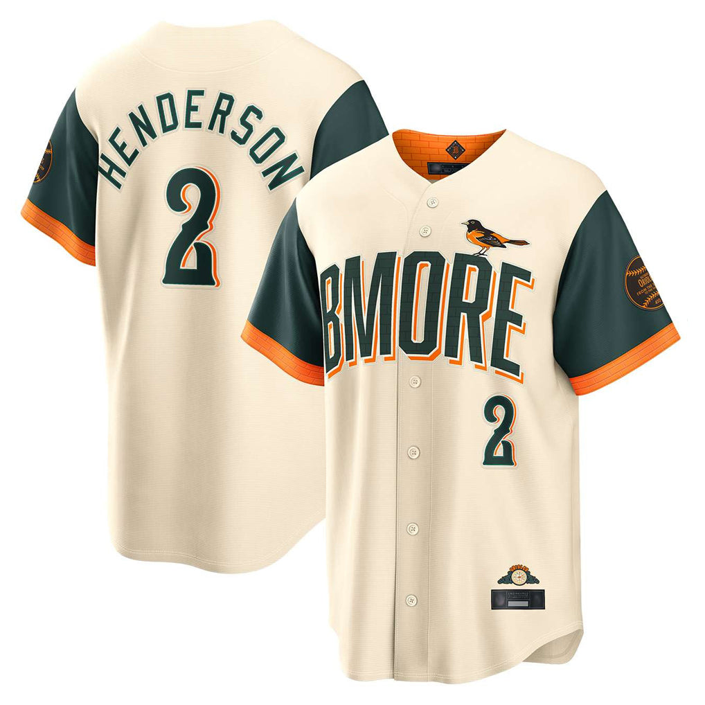 Johmsee B.Orioles #2 Gunnar Henderson Player Cream 2026 City Connect Home Game Stitched Jerseys