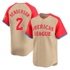 Johmsee B.Orioles #2 Gunnar Henderson Player Cream American League All-Star Limited Home Game Stitched Jerseys