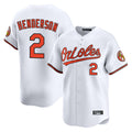 Johmsee B.Orioles #2 Gunnar Henderson Player White Limited Home Game Stitched Jerseys