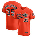 Johmsee B.Orioles #35 Adley Rutschman Player Orange Limited Elite Home Game Stitched Jerseys