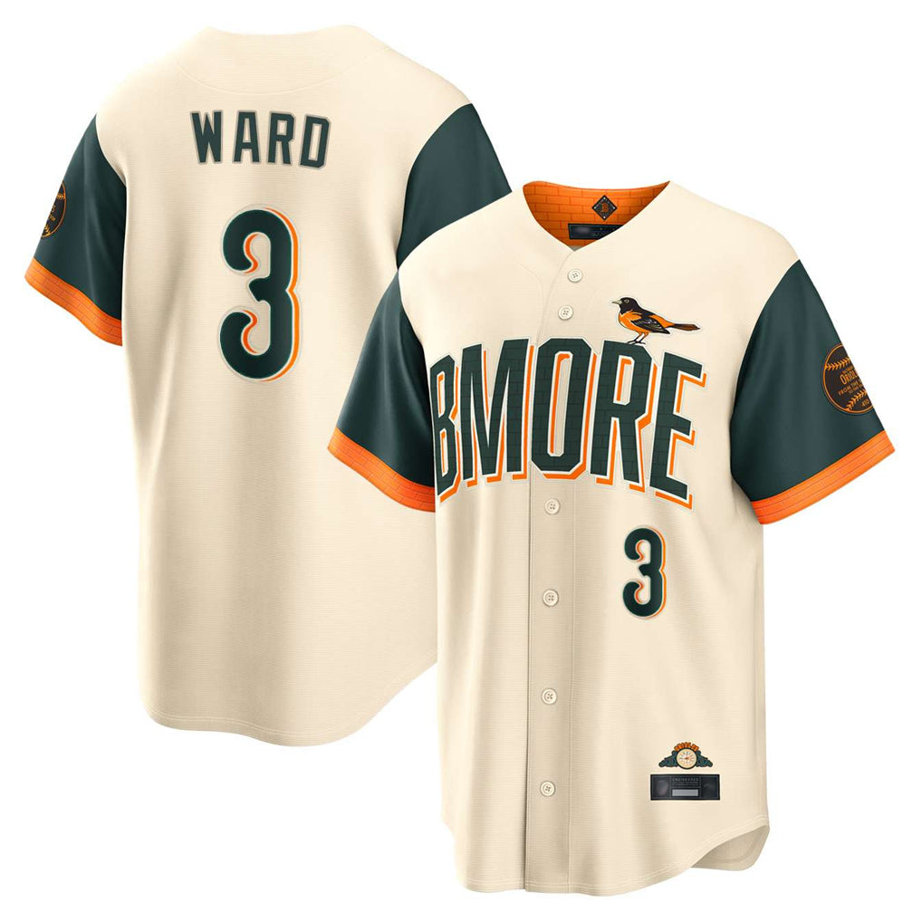 Johmsee B.Orioles #3 Taylor Ward Player Cream 2026 City Connect Home Game Stitched Jerseys