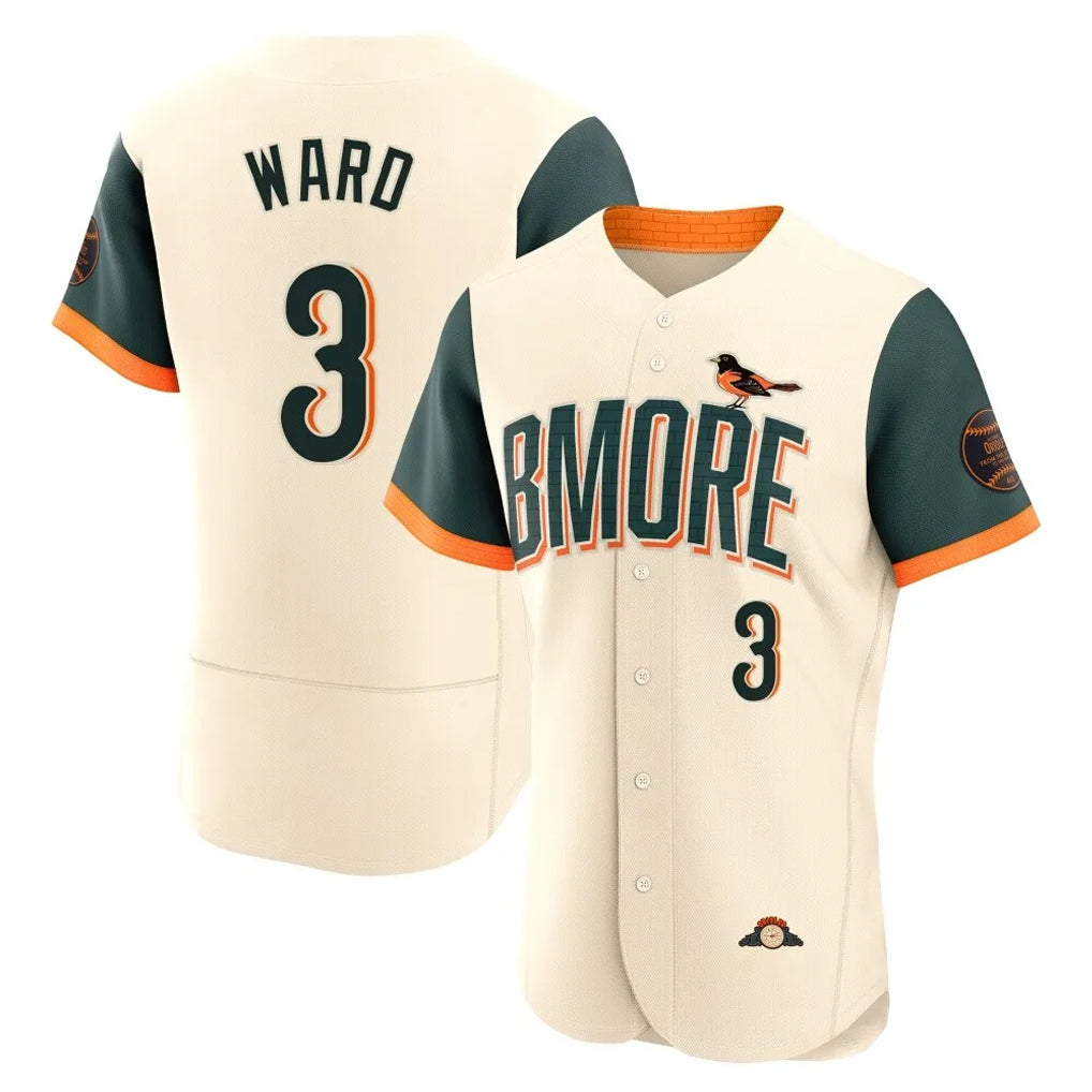 Johmsee B.Orioles #3 Taylor Ward Player Cream 2026 City Connect Limited Elite Home Game Stitched Jerseys