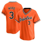 Johmsee B.Orioles #3 Taylor Ward Player Orange T-shirt Limited Home Game Stitched Jerseys
