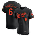 Johmsee B.Orioles #6 Ryan Mountcastle Player Black Limited Elite Home Game Stitched Jerseys