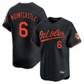 Johmsee B.Orioles #6 Ryan Mountcastle Player Black Limited Home Game Stitched Jerseys