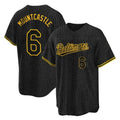 Johmsee B.Orioles #6 Ryan Mountcastle Player Black Snake Skin City Home Game Stitched Jerseys