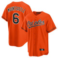 Johmsee B.Orioles #6 Ryan Mountcastle Player Orange Home Game Stitched Jerseys