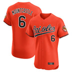 Johmsee B.Orioles #6 Ryan Mountcastle Player Orange Limited Elite Home Game Stitched Jerseys