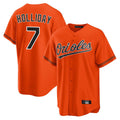 Johmsee B.Orioles #7 Jackson Holliday Player Orange Home Game Stitched Jerseys