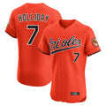Johmsee B.Orioles #7 Jackson Holliday Player Orange Limited Elite Home Game Stitched Jerseys