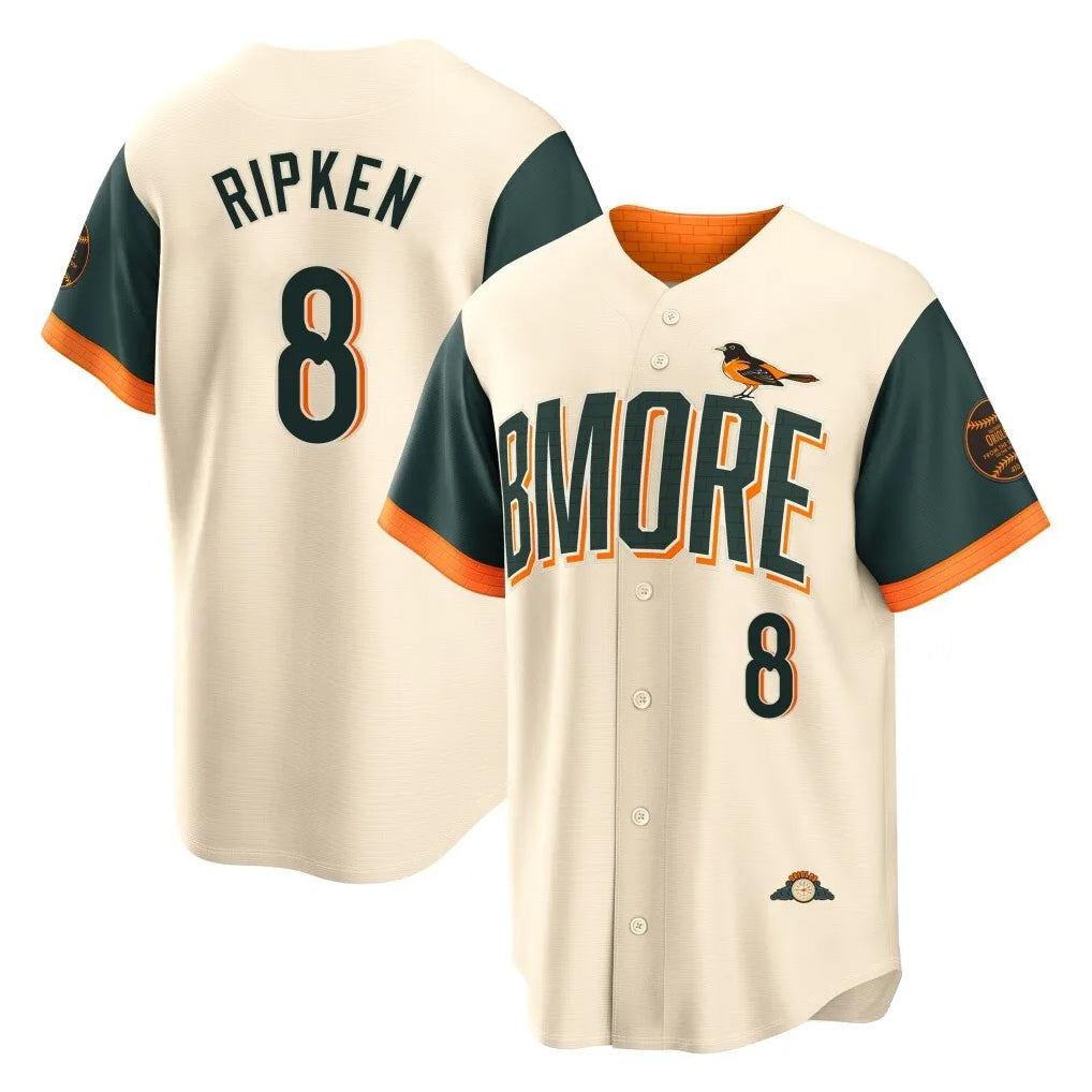 Johmsee B.Orioles #8 Cal Ripken Player Cream 2026 City Connect Home Game Stitched Jerseys