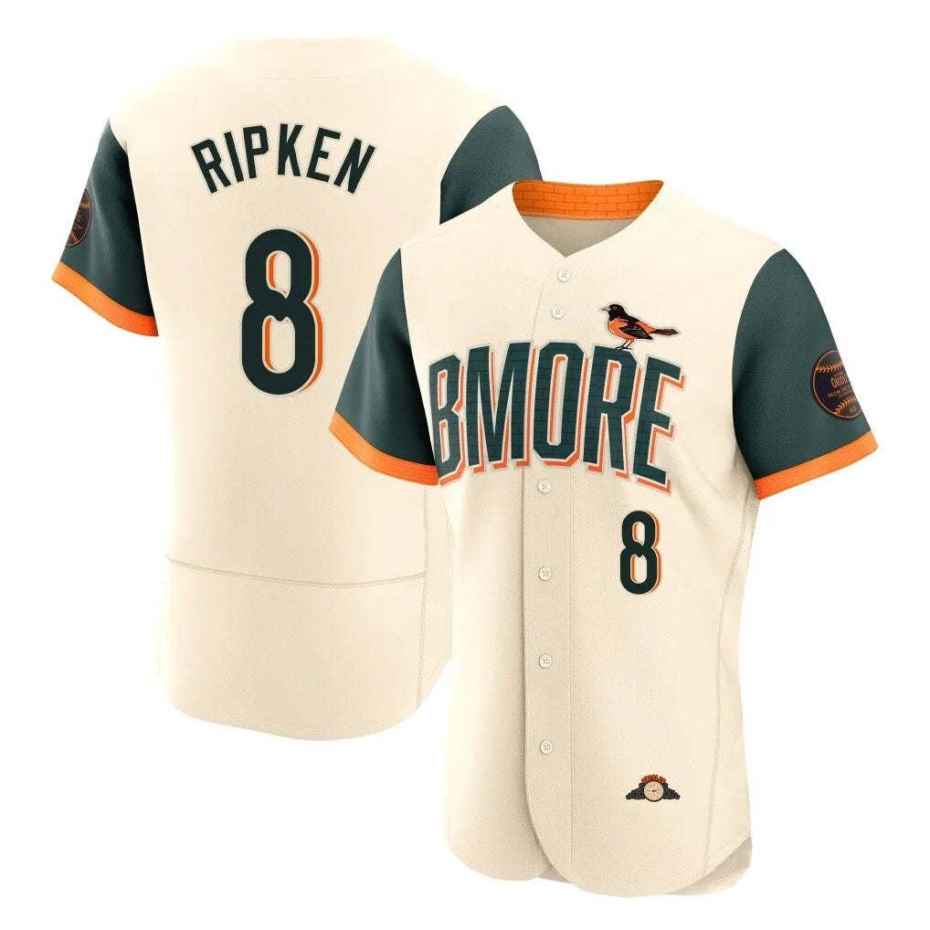 Johmsee B.Orioles #8 Cal Ripken Player Cream 2026 City Connect Limited Elite Home Game Stitched Jerseys
