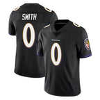 Johmsee B.Ravens #0 Roquan Smith Player Black Vapor Untouchable Limited Home Game Stitched Jerseys