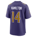 Johmsee B.Ravens #14 Kyle Hamilton Purple Alternate Game Stitched Jerseys