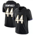 Johmsee B.Ravens #44 Marlon Humphrey Player Black Limited Home Game Stitched Jerseys