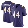 Johmsee B.Ravens #44 Marlon Humphrey Player Purple Vapor F.U.S.E. Limited Home Game Stitched Jerseys