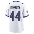 Johmsee B.Ravens #44 Marlon Humphrey Player White Home Game Stitched Jerseys
