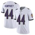 Johmsee B.Ravens #44 Marlon Humphrey Player White Vapor Untouchable Limited Home Game Stitched Jerseys