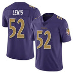 Johmsee B.Ravens #52 Ray Lewis Player Purple Color Vapor Untouchable Limited Game Stitched Jerseys