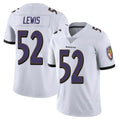 Johmsee B.Ravens #52 Ray Lewis Player White Vapor Untouchable Limited Game Home Stitched Jerseys
