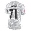 Johmsee B.Ravens #71 Olaivavega Ioane Player Arctic Camo Salute to Service Limited Stitched Jerseys