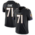 Johmsee B.Ravens #71 Olaivavega Ioane Player Black Vapor Untouchable Limited Home Stitched Jerseys