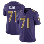 Johmsee B.Ravens #71 Olaivavega Ioane Player Purple Color Vapor Untouchable Home Game Stitched Jerseys