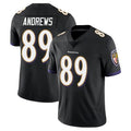 Johmsee B.Ravens #89 Mark Andrews Player Black Vapor Untouchable Limited Home Stitched Jerseys