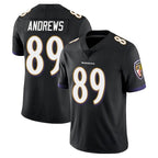 Johmsee B.Ravens #89 Mark Andrews Player Black Vapor Untouchable Limited Home Stitched Jerseys
