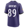 Johmsee B.Ravens #89 Mark Andrews Purple Team Game Stitched Jerseys