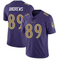 Johmsee B.Ravens #89 Mark Andrews Player Purple Legend Limited Jerseys