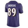 Johmsee B.Ravens #89 Mark Andrews Player Vapor F.U.S.E. Limited Purple Stitched Jerseys
