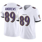 Johmsee B.Ravens #89 Mark Andrews Player White Vapor F.U.S.E. Limited  Stitched Jerseys