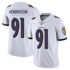 Johmsee B.Ravens #91 Trey Hendrickson Player White Vapor Untouchable Game Stitched Jerseys