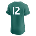 Johmsee B.Red Sox #12 Connor Wong Player Green City Connect Limited Elite Home Game Stitched Jerseys
