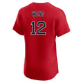 Johmsee B.Red Sox #12 Connor Wong Player Red Limited Elite Home Game Stitched Jerseys