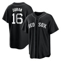 Johmsee B.Red Sox #16 Jarren Duran Player Black Home Game Stitched Jerseys