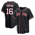 Johmsee B.Red Sox #16 Jarren Duran Player Black Out Home Game Stitched Jerseys