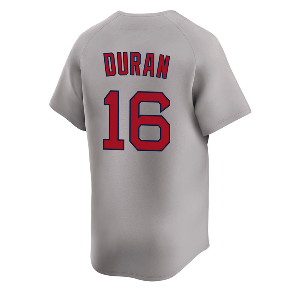 Johmsee B.Red Sox #16 Jarren Duran Player Gray Road Limited Home Game Stitched Jerseys
